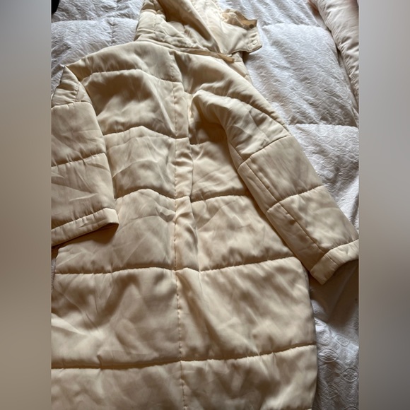 Vince creme / light pink long jacket - Picture 9 of 11
